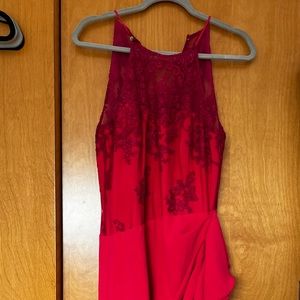 Badgley Mischka Ruffle Dress NWOT US 10